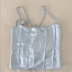 Women's Silver Camisole Top